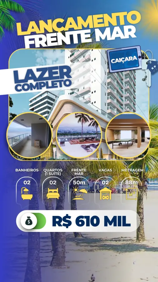 Apartamento 2 quartos no Caiçara — foto 1