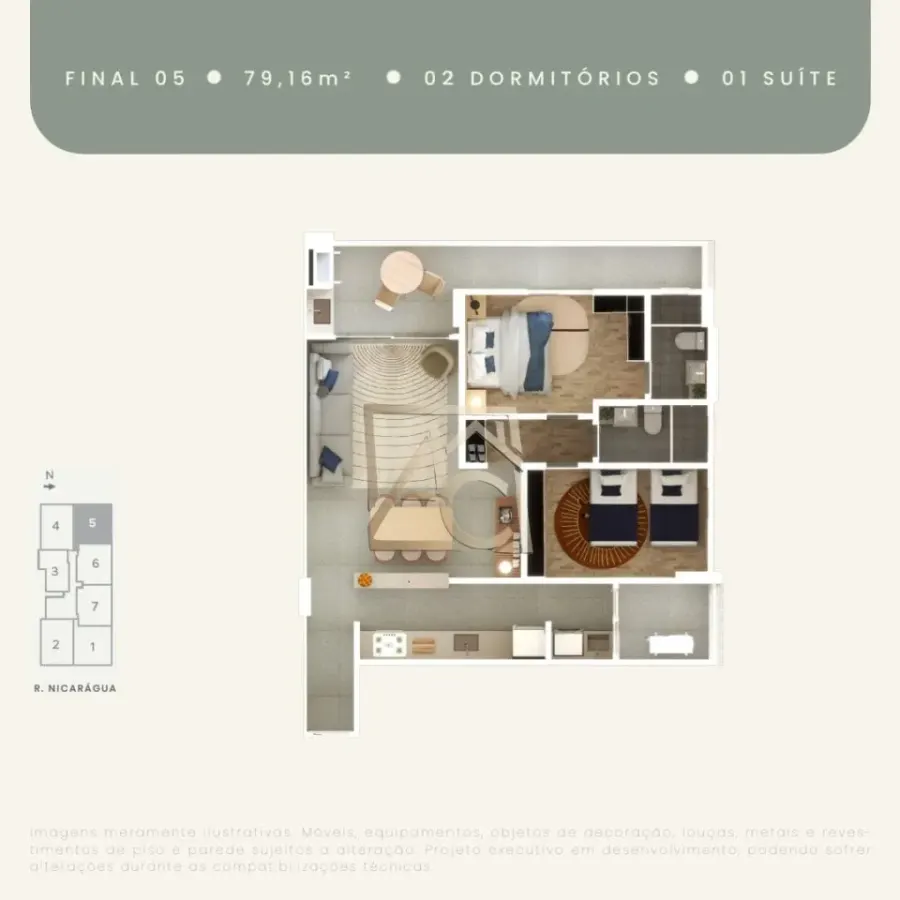 Apartamento 2 quartos no Guilhermina — foto 4
