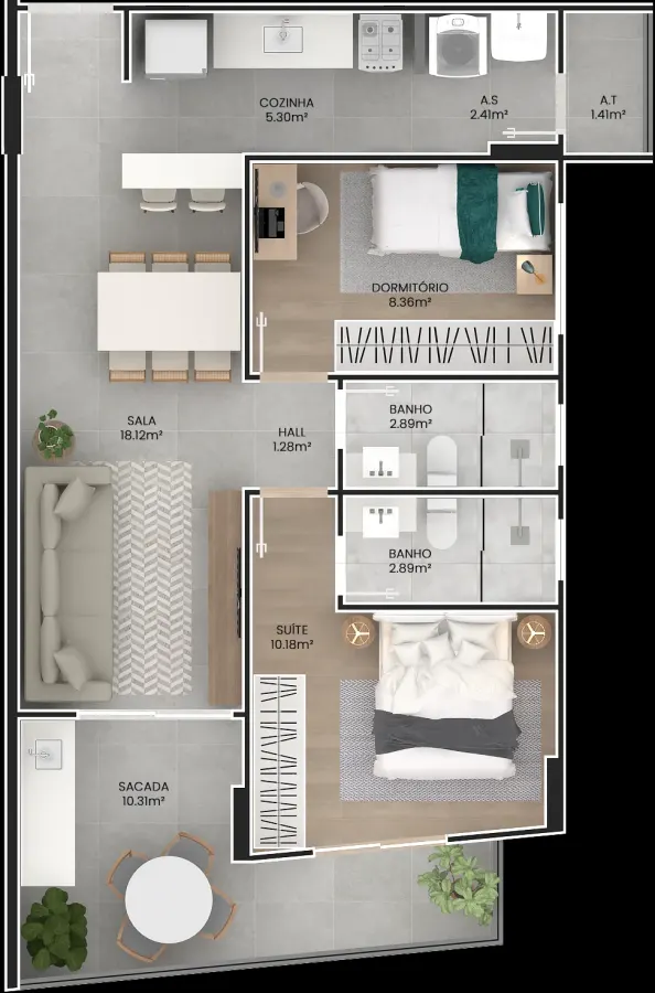 Apartamento no Vila Tupi — foto 6