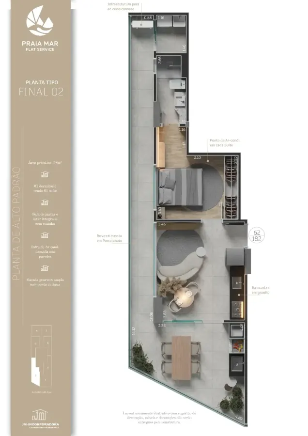Apartamento no Vilamar — foto 3