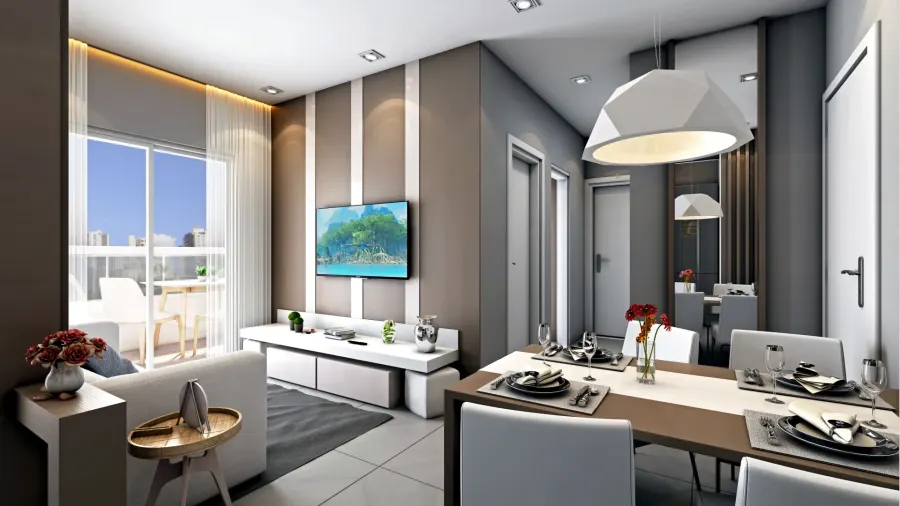 Apartamento 2 quartos no Canto do Forte — foto 11