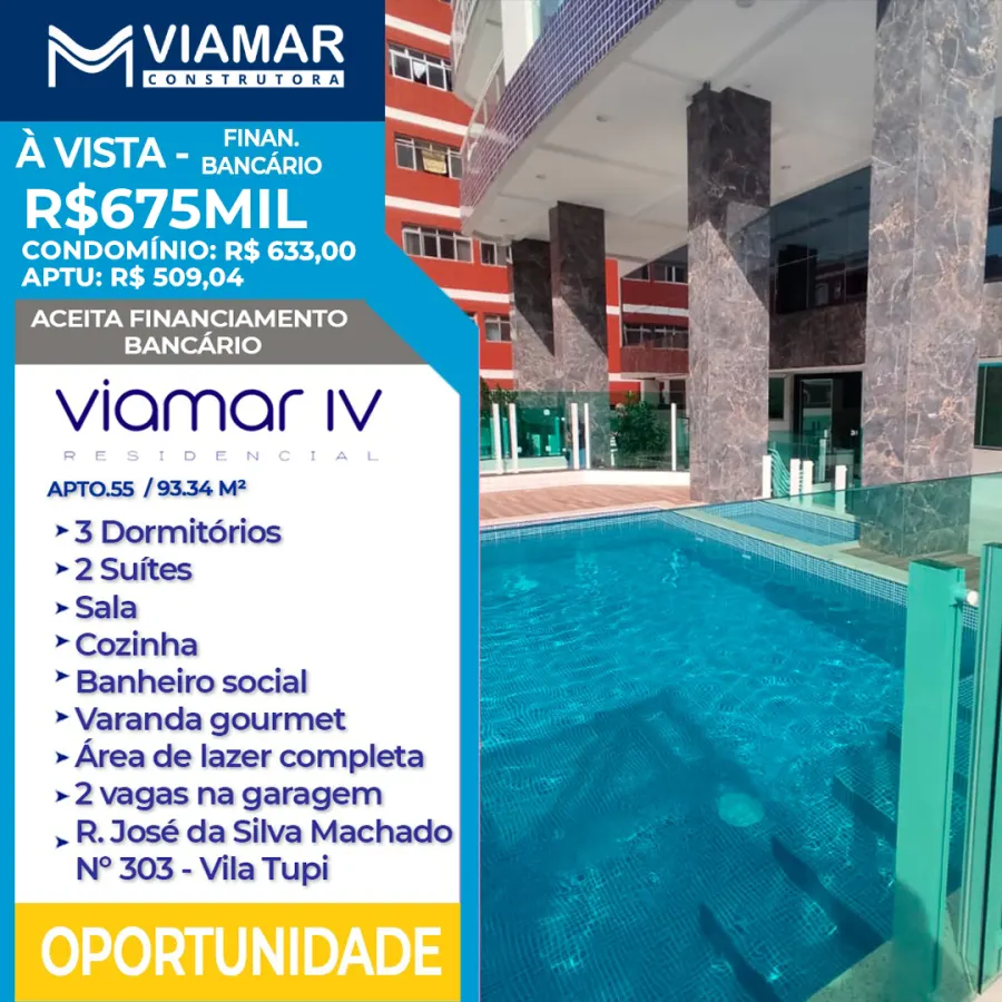 Apartamento 3 quartos no Tupi — foto 2
