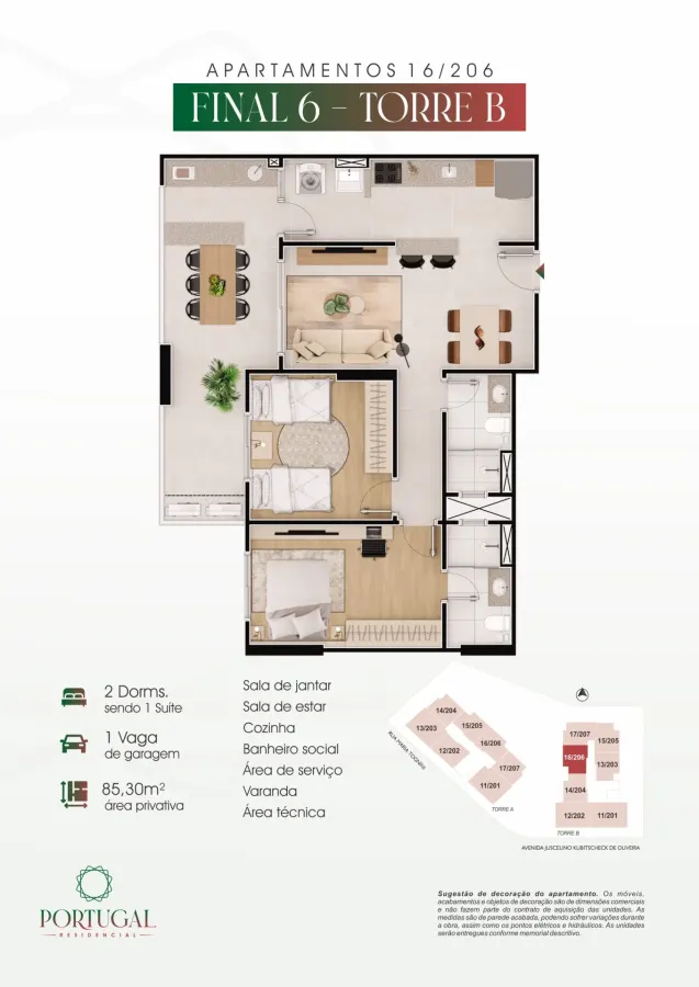 Apartamento 3 quartos no Vila Caiçara — foto 27
