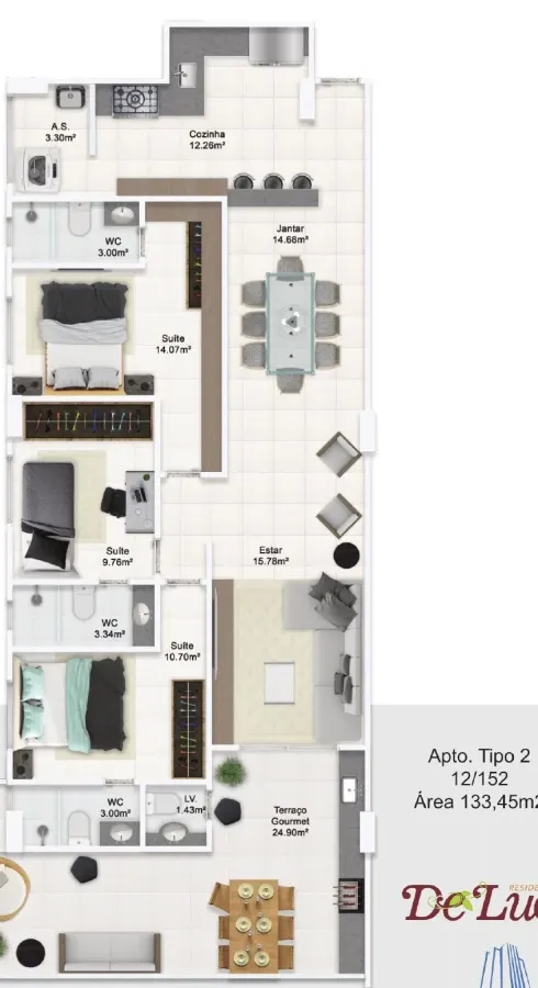Apartamento 2 quartos no Guilhermina — foto 4