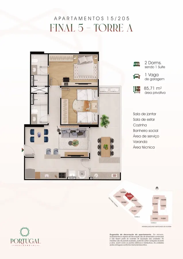 Apartamento 3 quartos no Vila Caiçara — foto 8