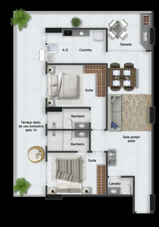 Residencial Praia do Sancho — foto 10