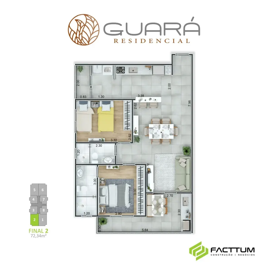 Apartamento 2 quartos no Guilhermina — foto 5