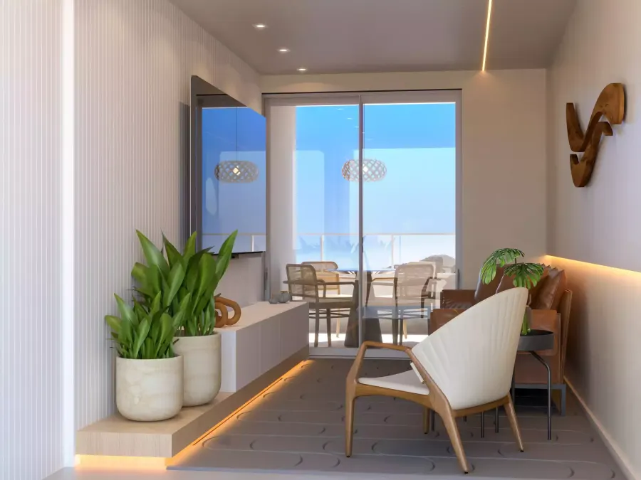 Apartamento 2 quartos no Canto do Forte — foto 1