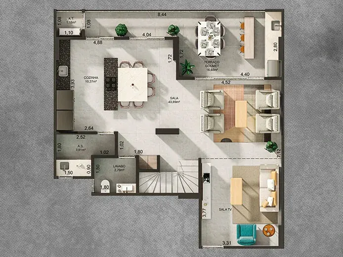 Apartamento 2 quartos no Canto do Forte — foto 5