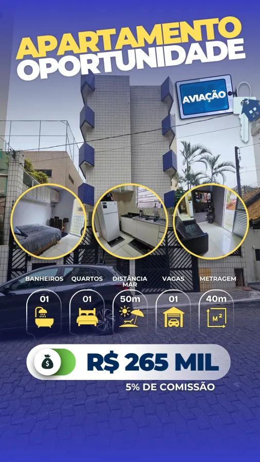 Apartamento 1 quarto no Aviação — foto 1