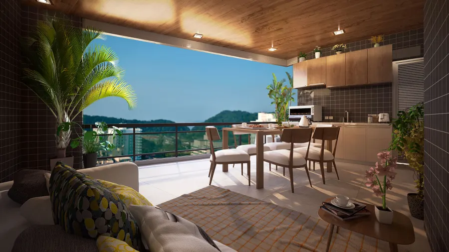 Apartamento 2 quartos no Canto do Forte — foto 1