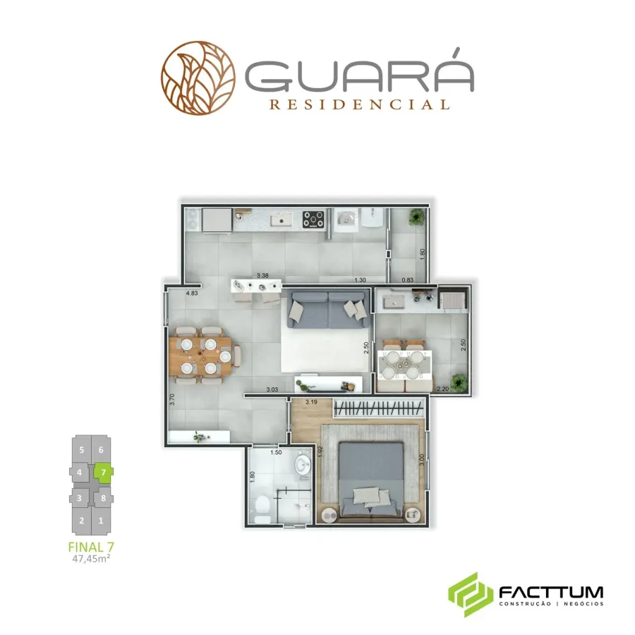 Apartamento 2 quartos no Guilhermina — foto 10