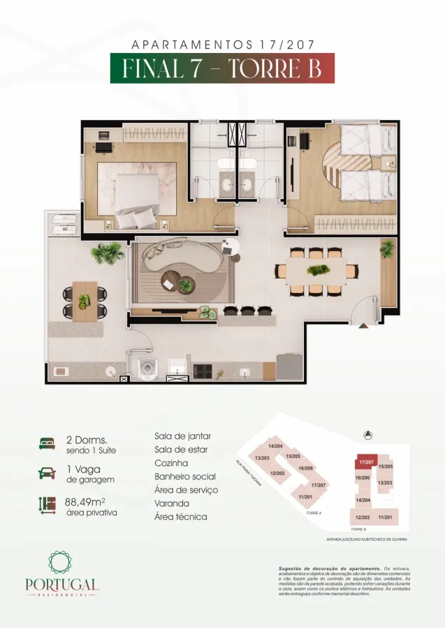 Apartamento 3 quartos no Vila Caiçara — foto 31