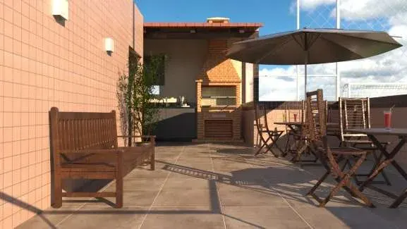 Apartamento 2 quartos no Cidade Ocian — foto 1