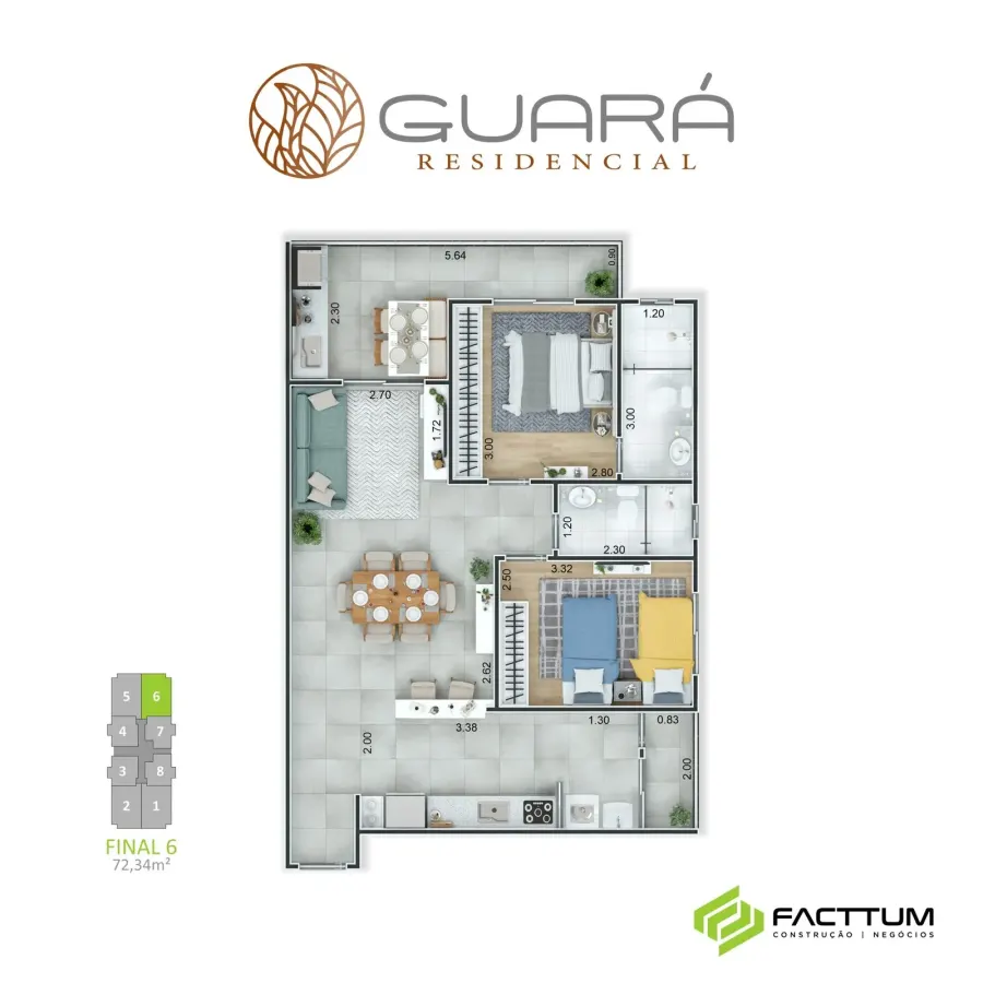 Apartamento 2 quartos no Guilhermina — foto 9