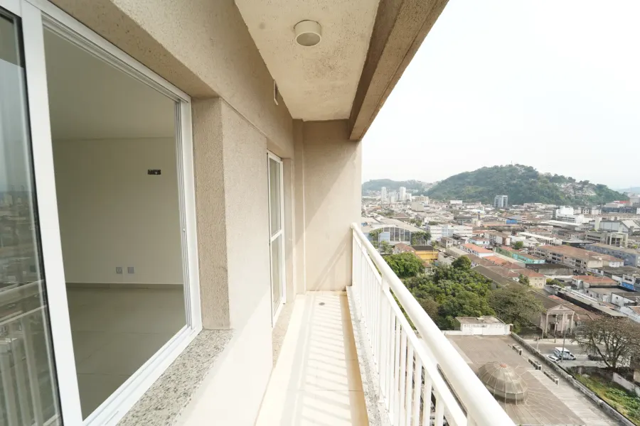 Apartamento para alugar em Vila Mathias, Santos - 42,5 m²