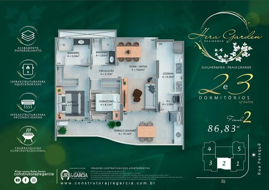 Apartamento 3 quartos no Guilhermina — foto 3
