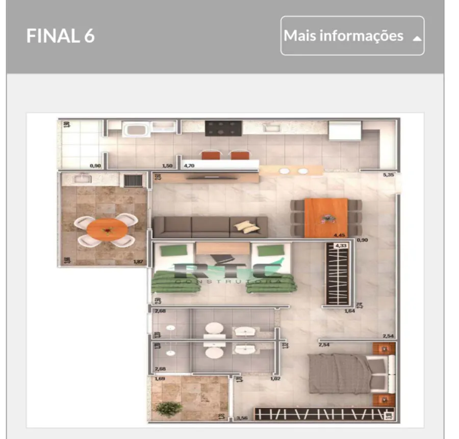 Apartamento 3 quartos no Vila Caiçara — foto 1