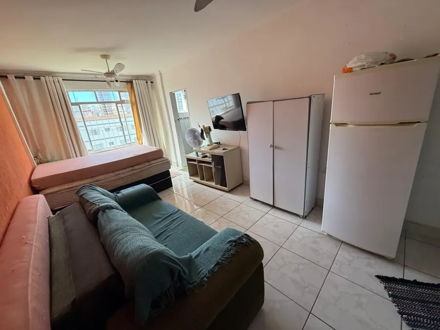Studio 1 dormitório para alugar em Aviação, Praia Grande - 30 m²