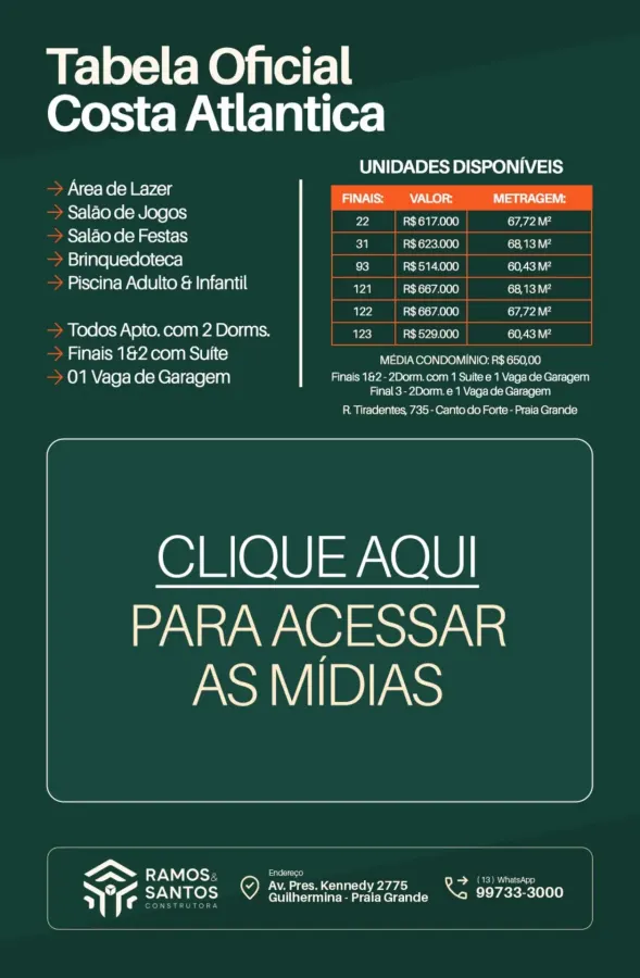 Apartamento 2 quartos no Canto do Forte — foto 2