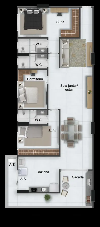 Residencial Praia do Sancho — foto 4