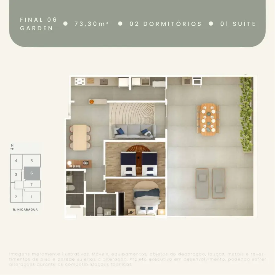 Apartamento 2 quartos no Guilhermina — foto 21
