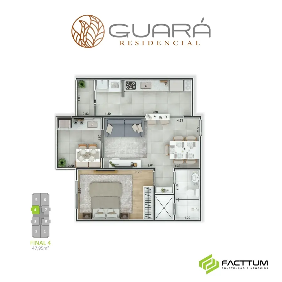 Apartamento 2 quartos no Guilhermina — foto 7