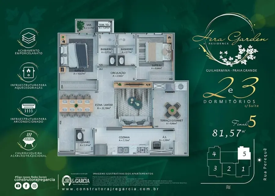 Apartamento 3 quartos no Guilhermina — foto 6