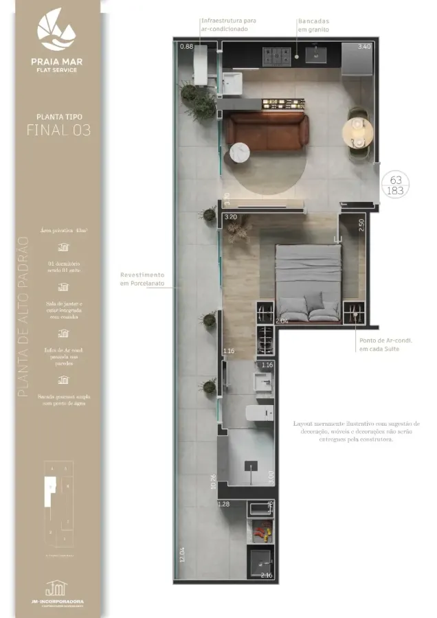Apartamento no Vilamar — foto 4