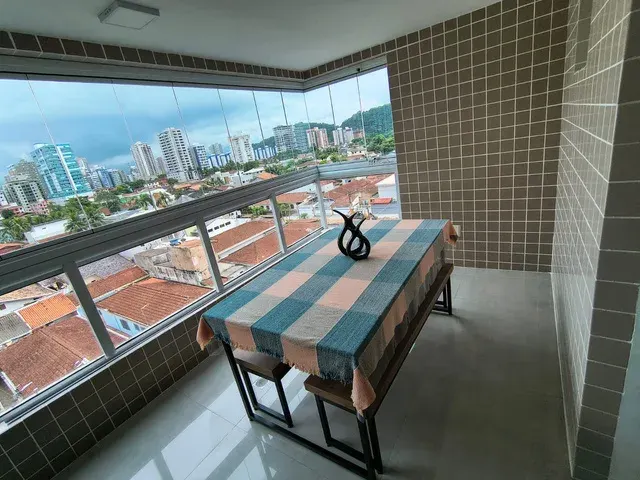 Apartamento 2 dorm. no Canto do Forte, pronto para morar