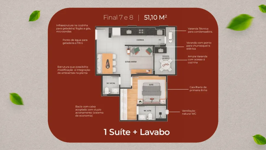 Apartamento 2 quartos no Guilhermina — foto 4