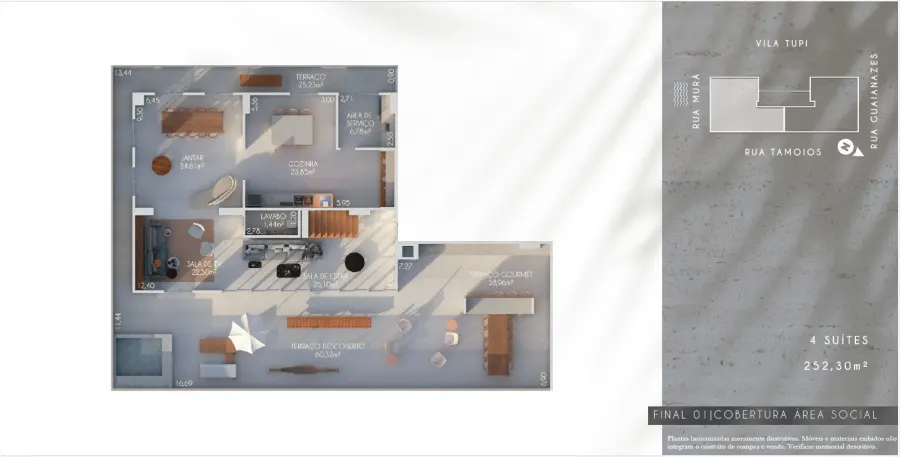Apartamento 2 quartos no Vila Tupi — foto 1