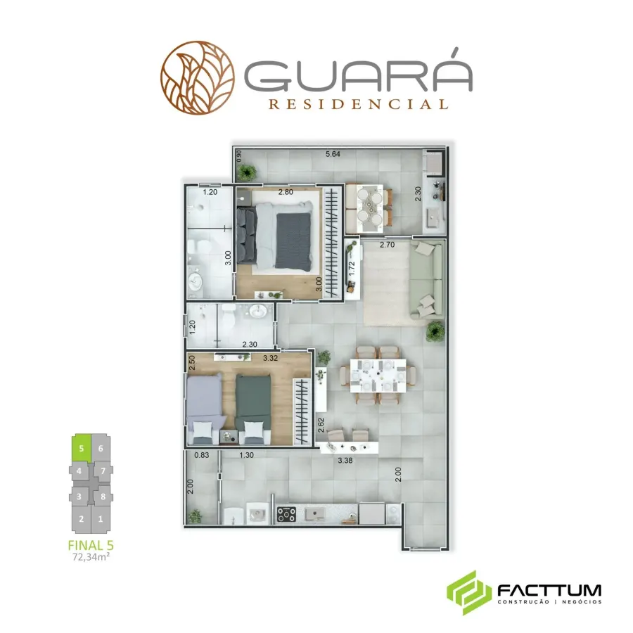 Apartamento 2 quartos no Guilhermina — foto 8