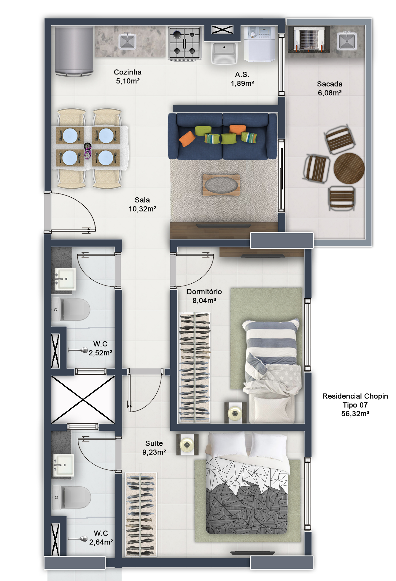 Residencial Choppin — foto 3