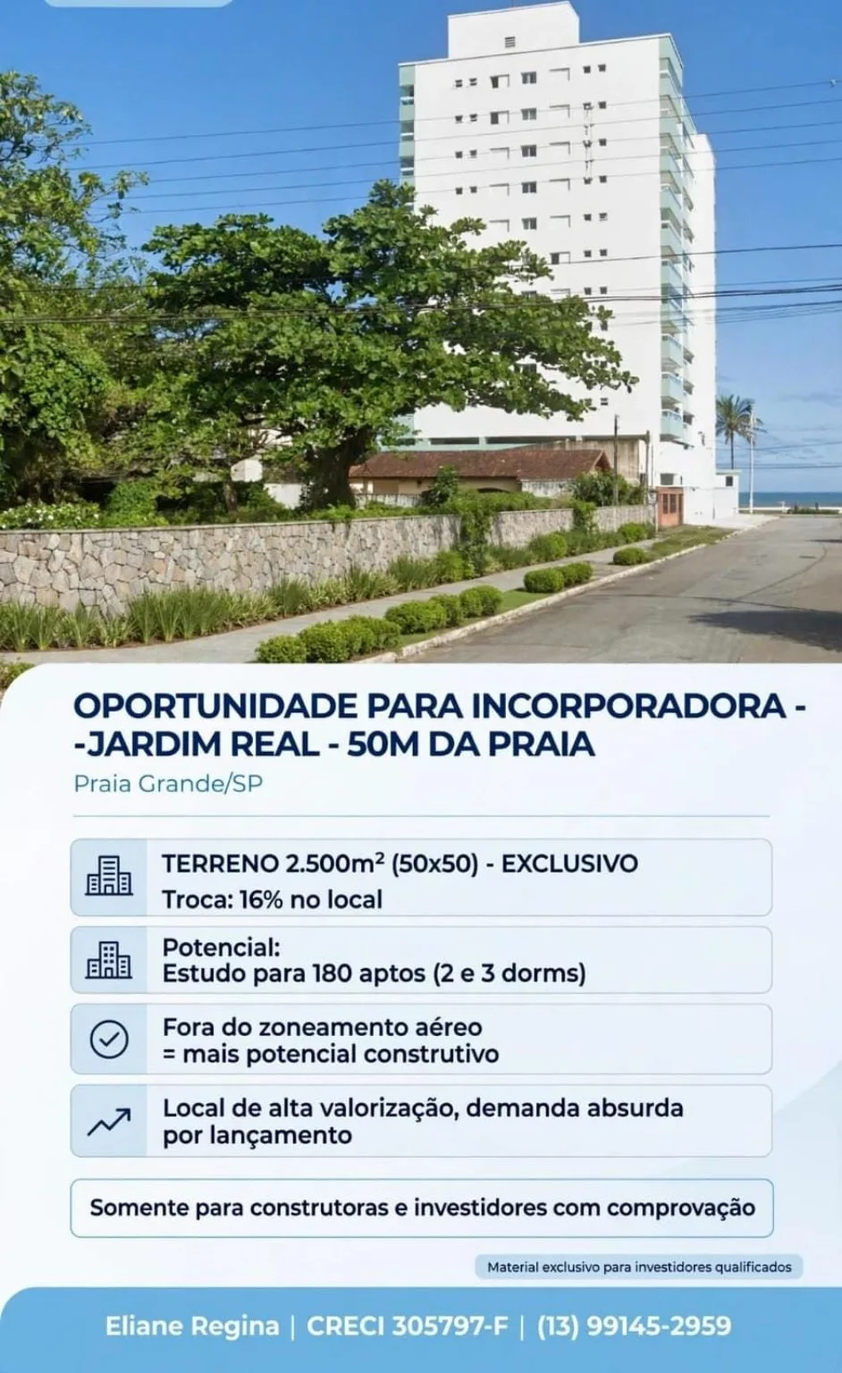 Terreno para incorporação - Jardim Real