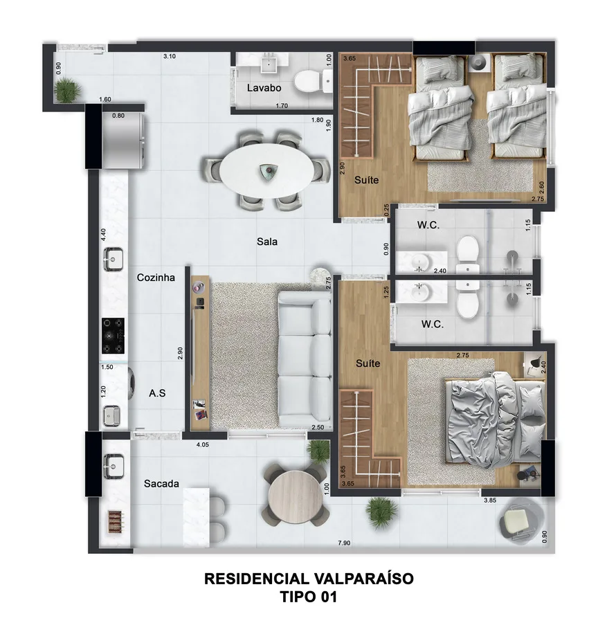 Residencial Valparaiso — foto 13